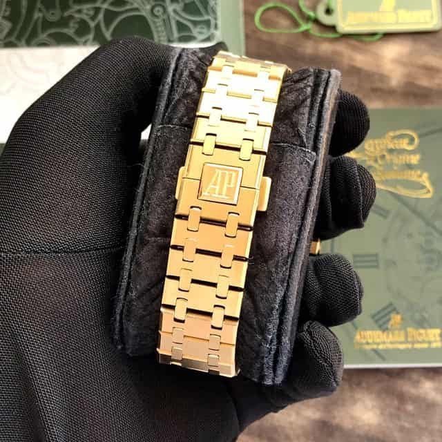 Premium Gold Stainless Steel Skeleton Automatic Watch Open-Work Dial Octagonal Bezel Luxury Watch – Men