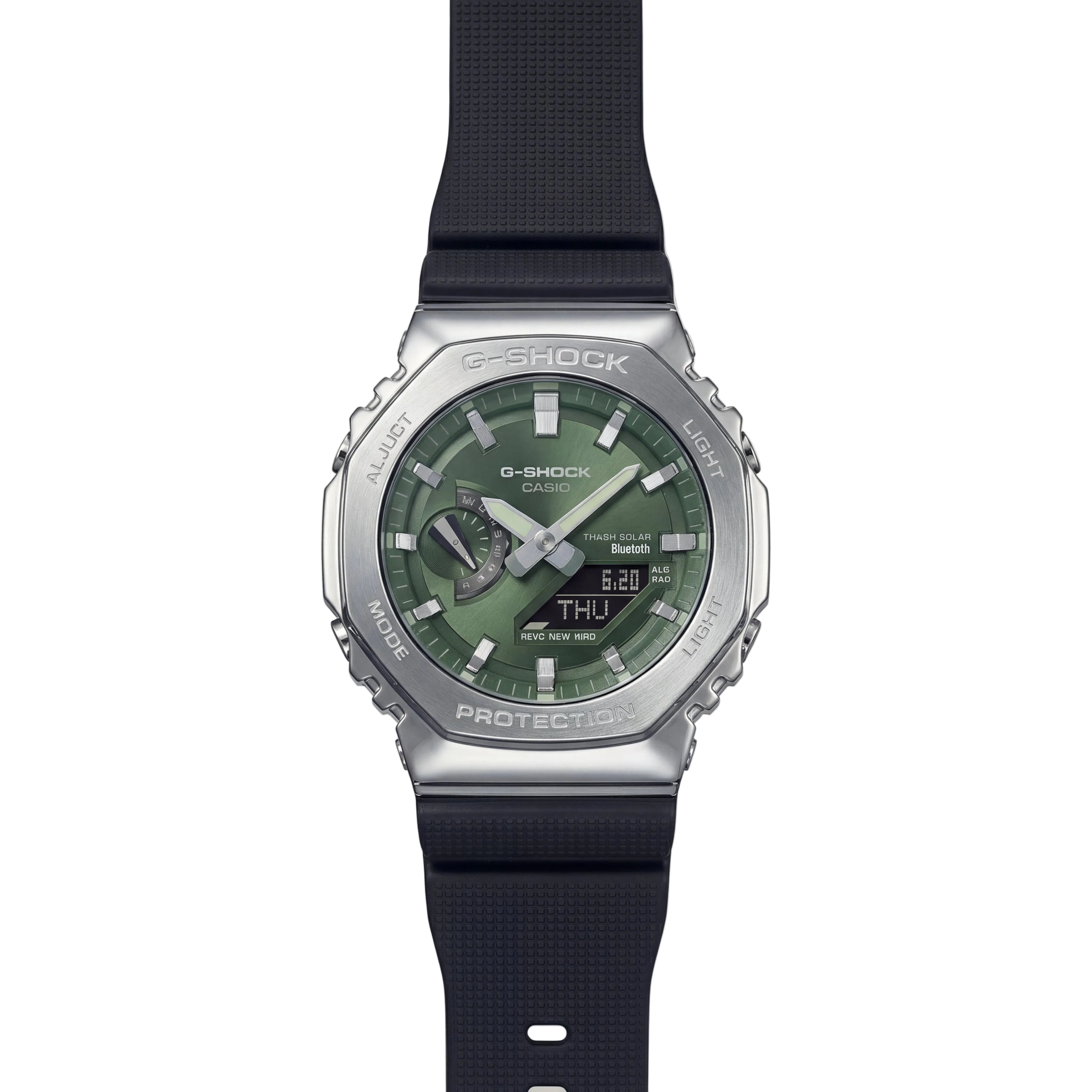 Forest Green Dial Solar Bluetooth Sports Men’s Watch