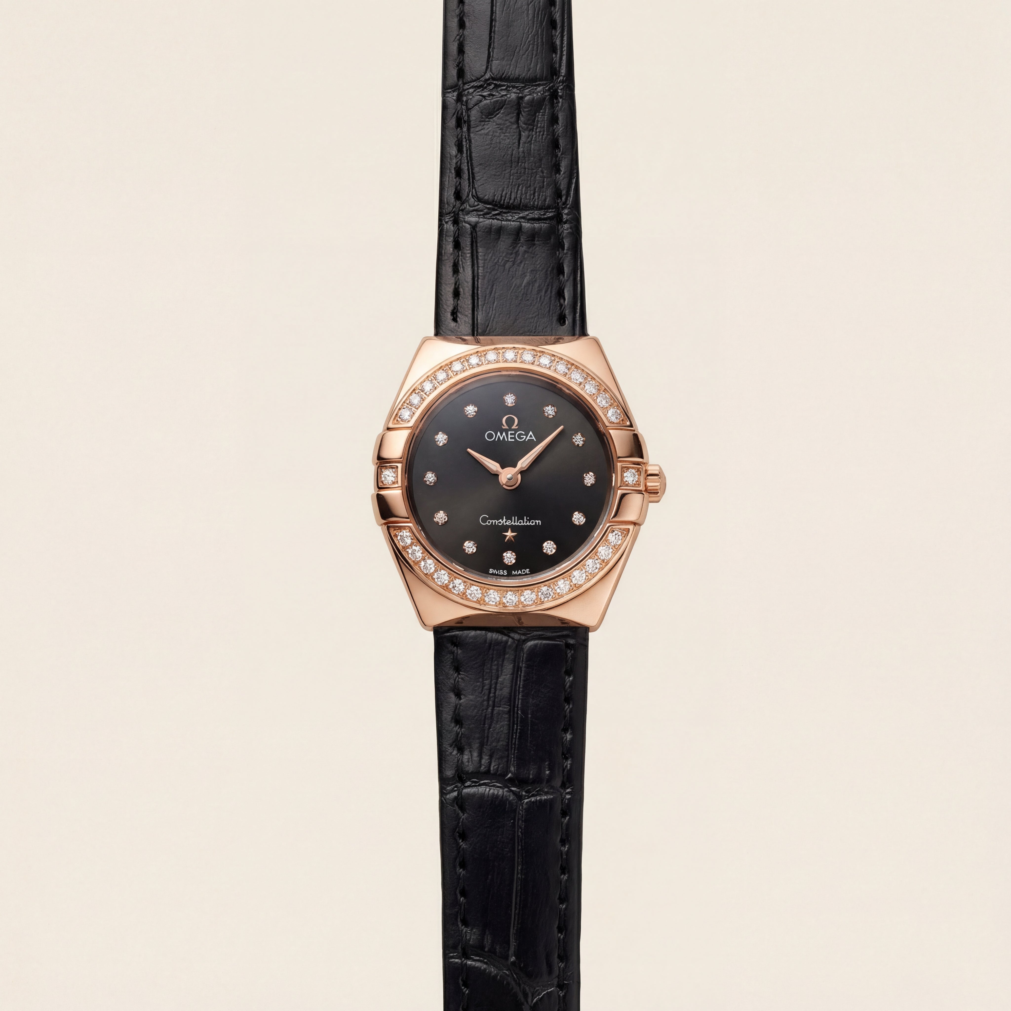 Constellation Noir Leather – Rosé Diamond Edition