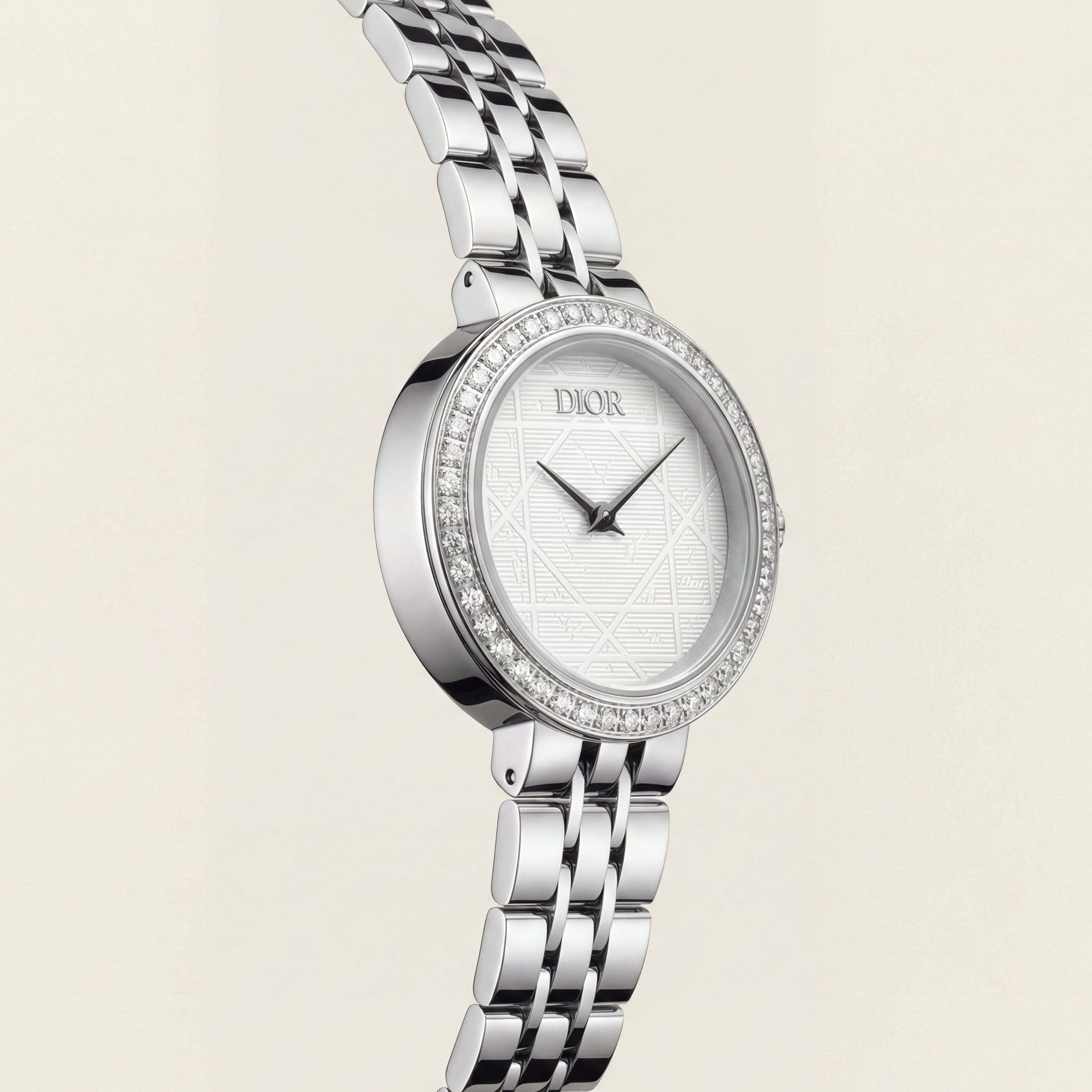 Etoile Silver Diamond Watch – Couture Steel Edition