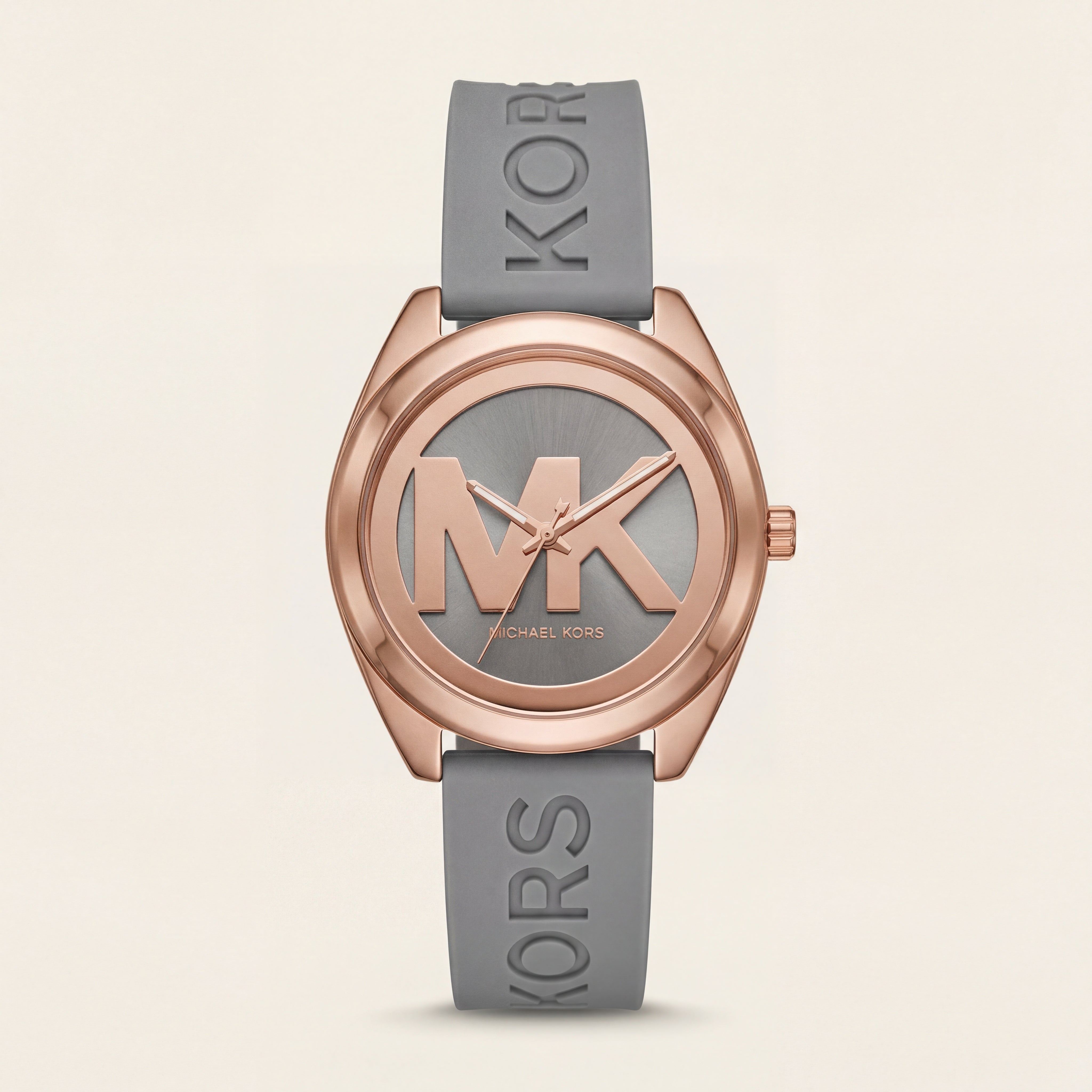 Urban Grey Logo Watch – Rose Gold Power Edition