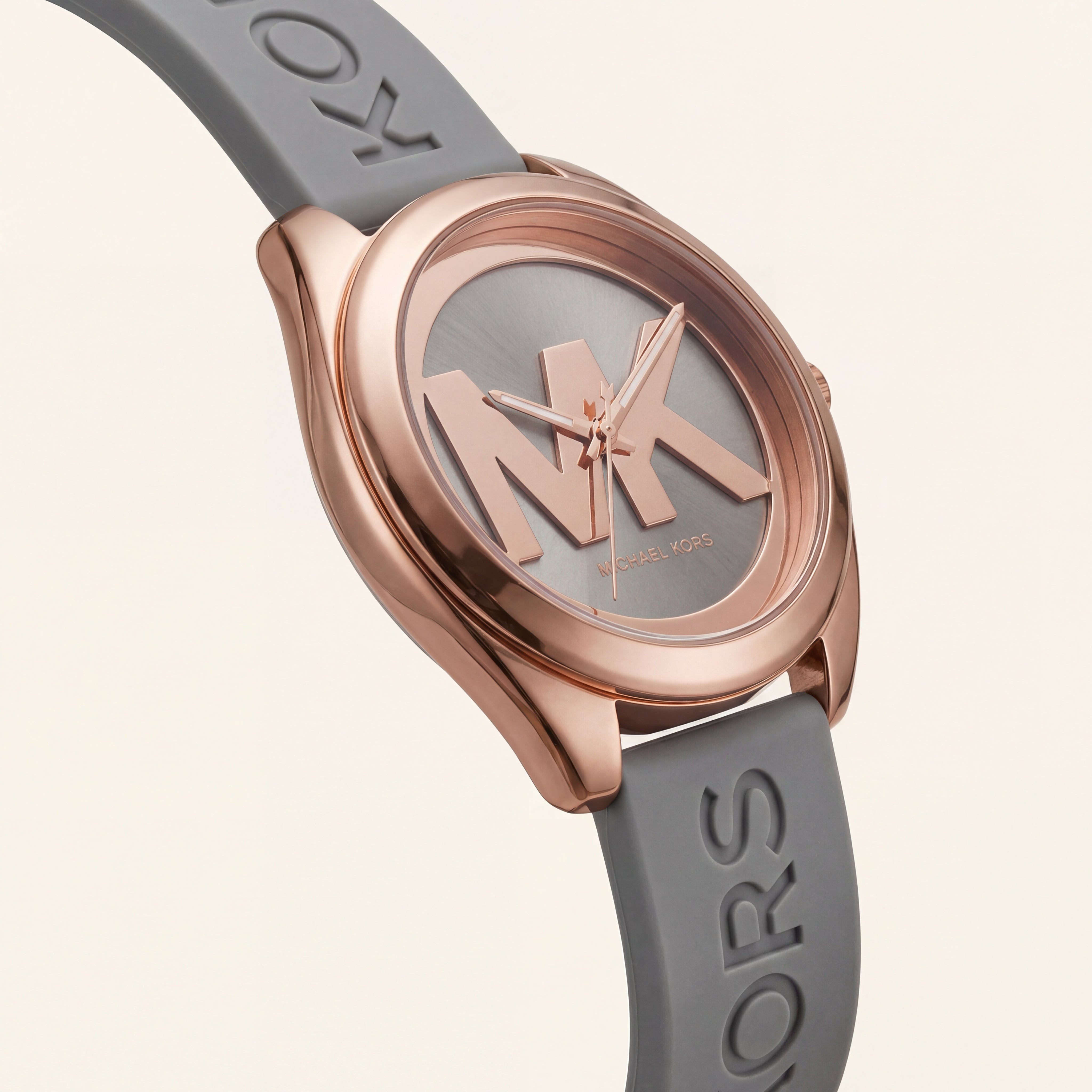 Urban Grey Logo Watch – Rose Gold Power Edition
