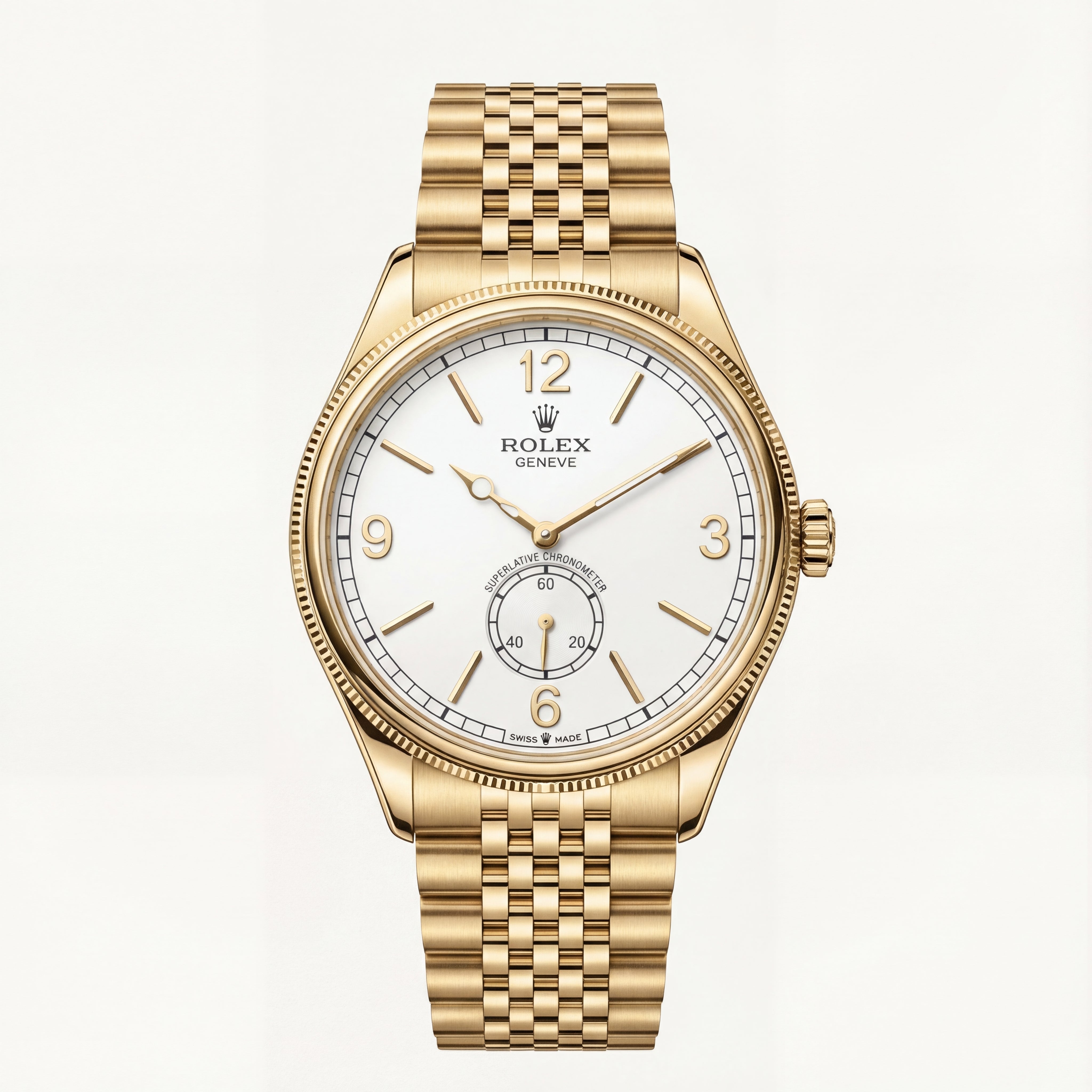 R0LEX Heritage Gold Small Seconds Watch