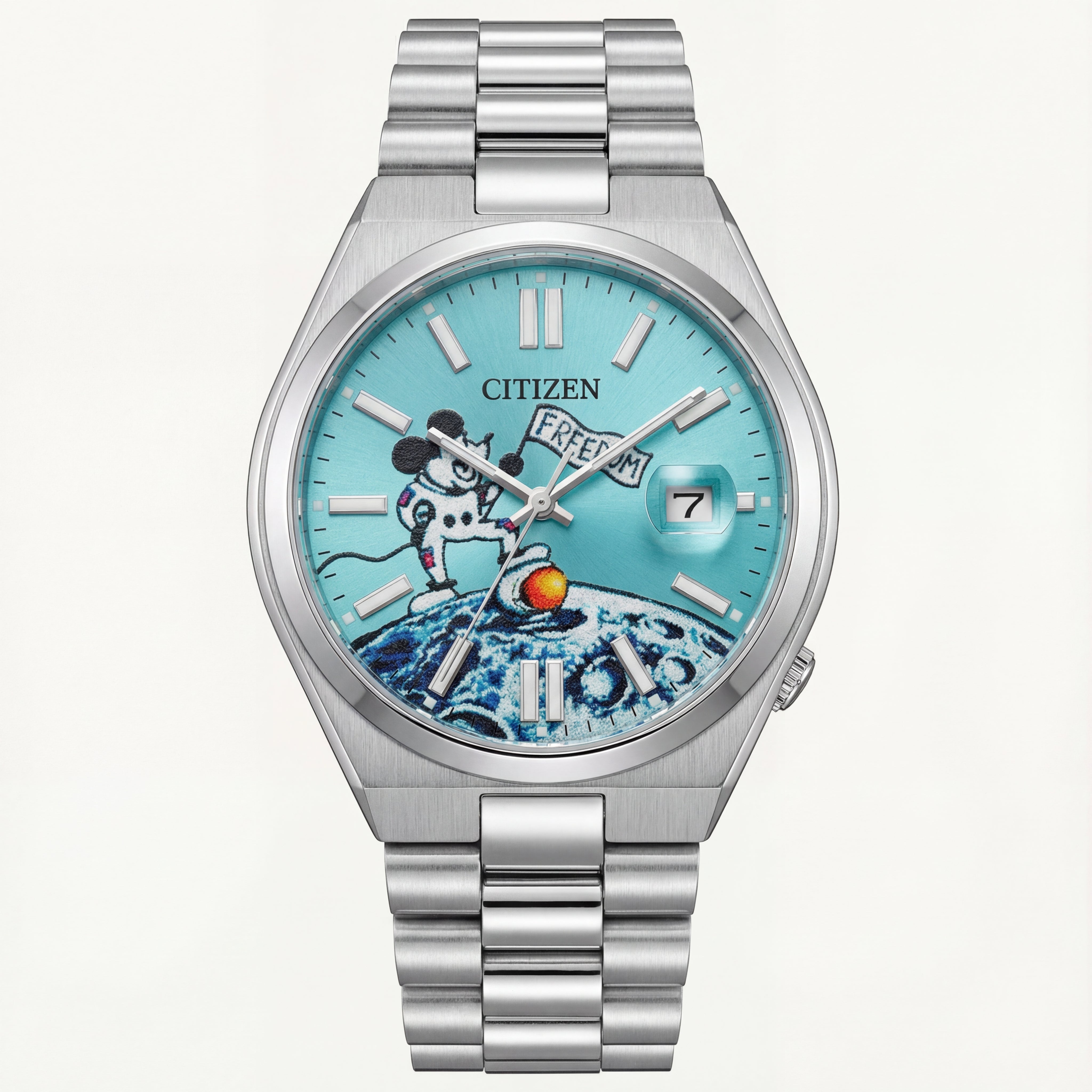 Ocean Climb Art Dial Stainless Steel Men’s Watch