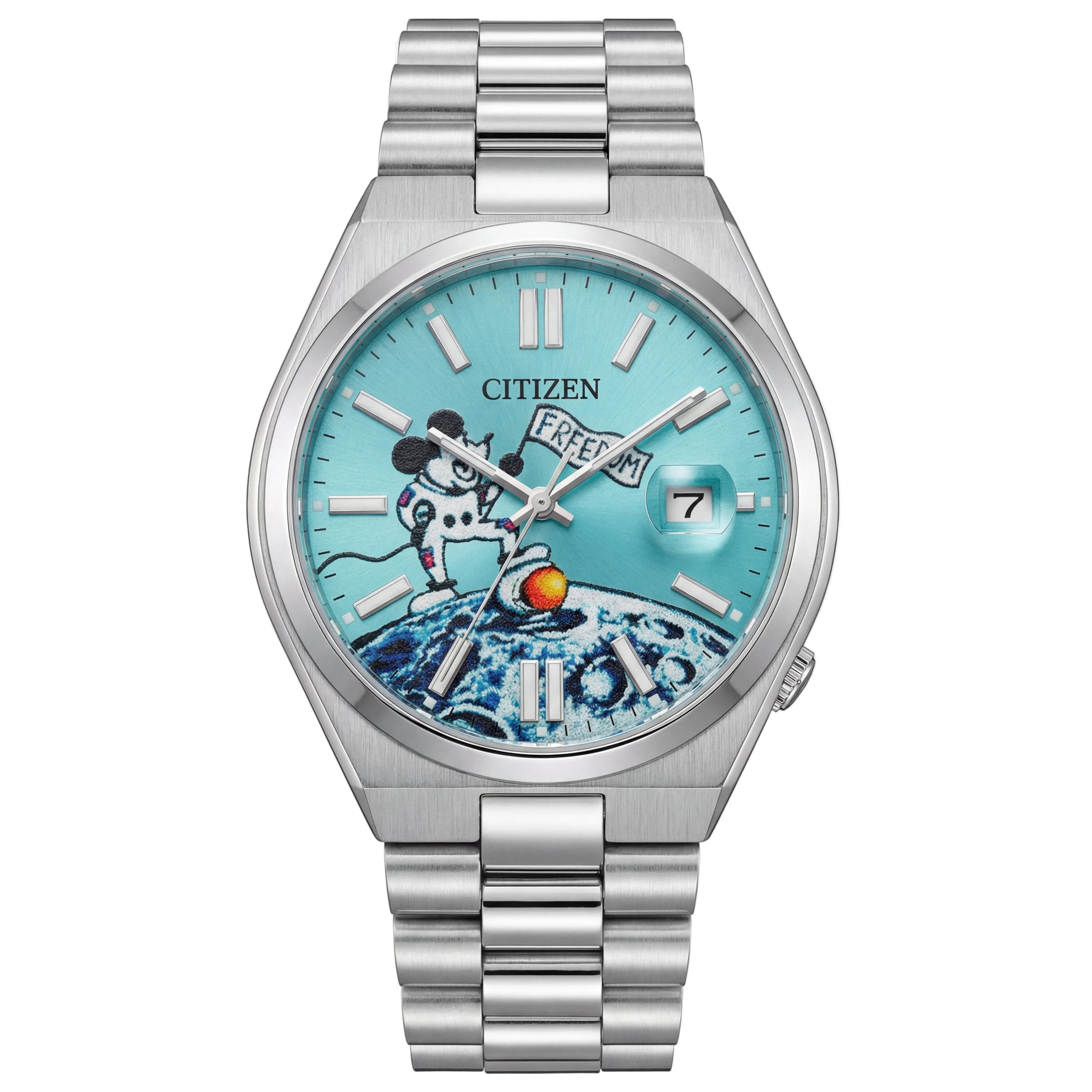 Ocean Climb Art Dial Stainless Steel Men’s Watch
