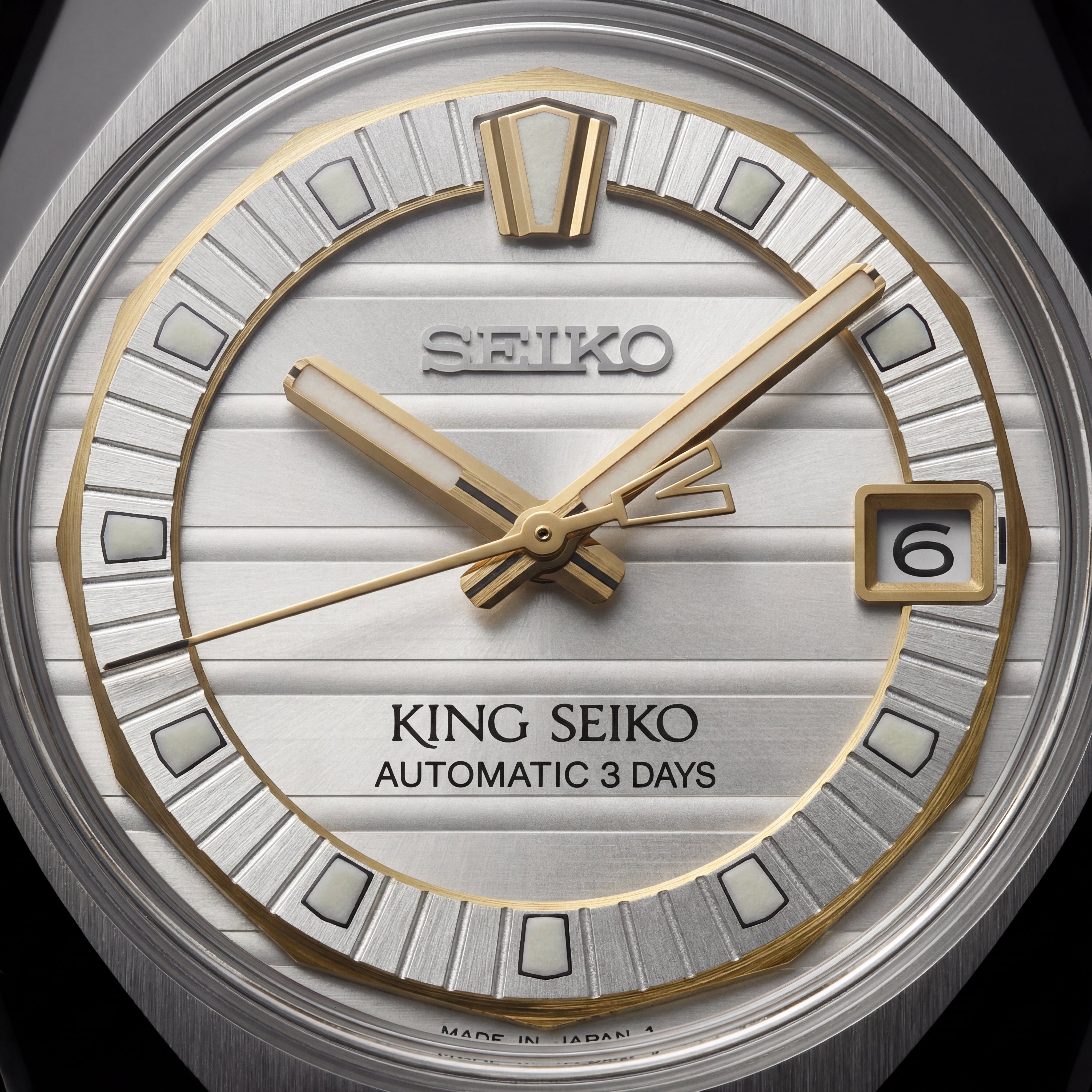 Classic Ice White Automatic Steel Watch – 3-Day Power Reserve