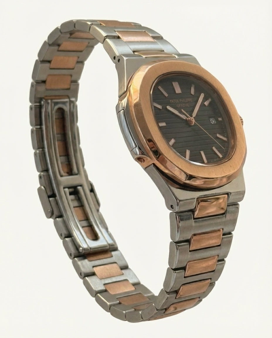 Nautiq Rose Steel Automatic Luxury Watch