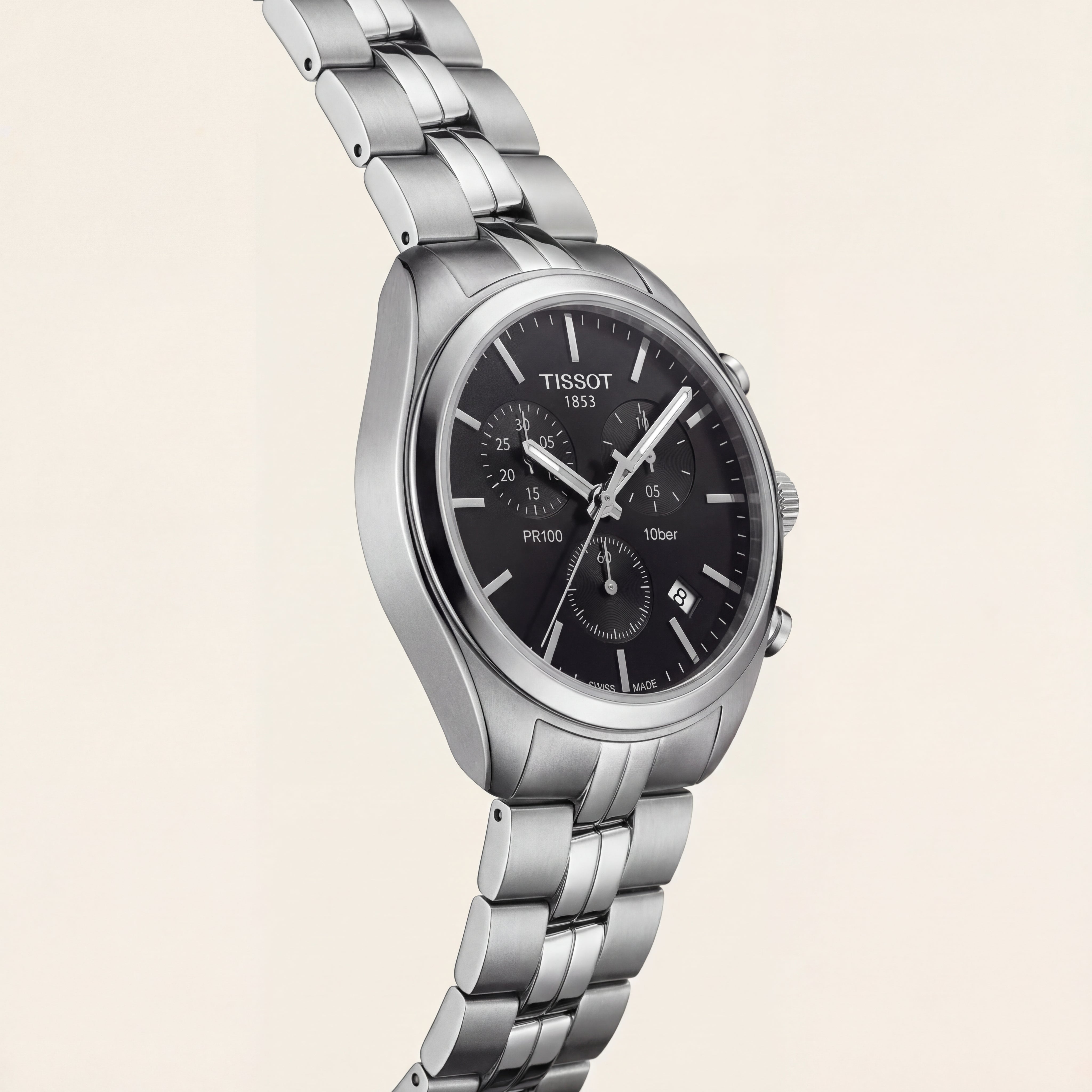 Midnight Black Dial Chronograph Men’s Watch