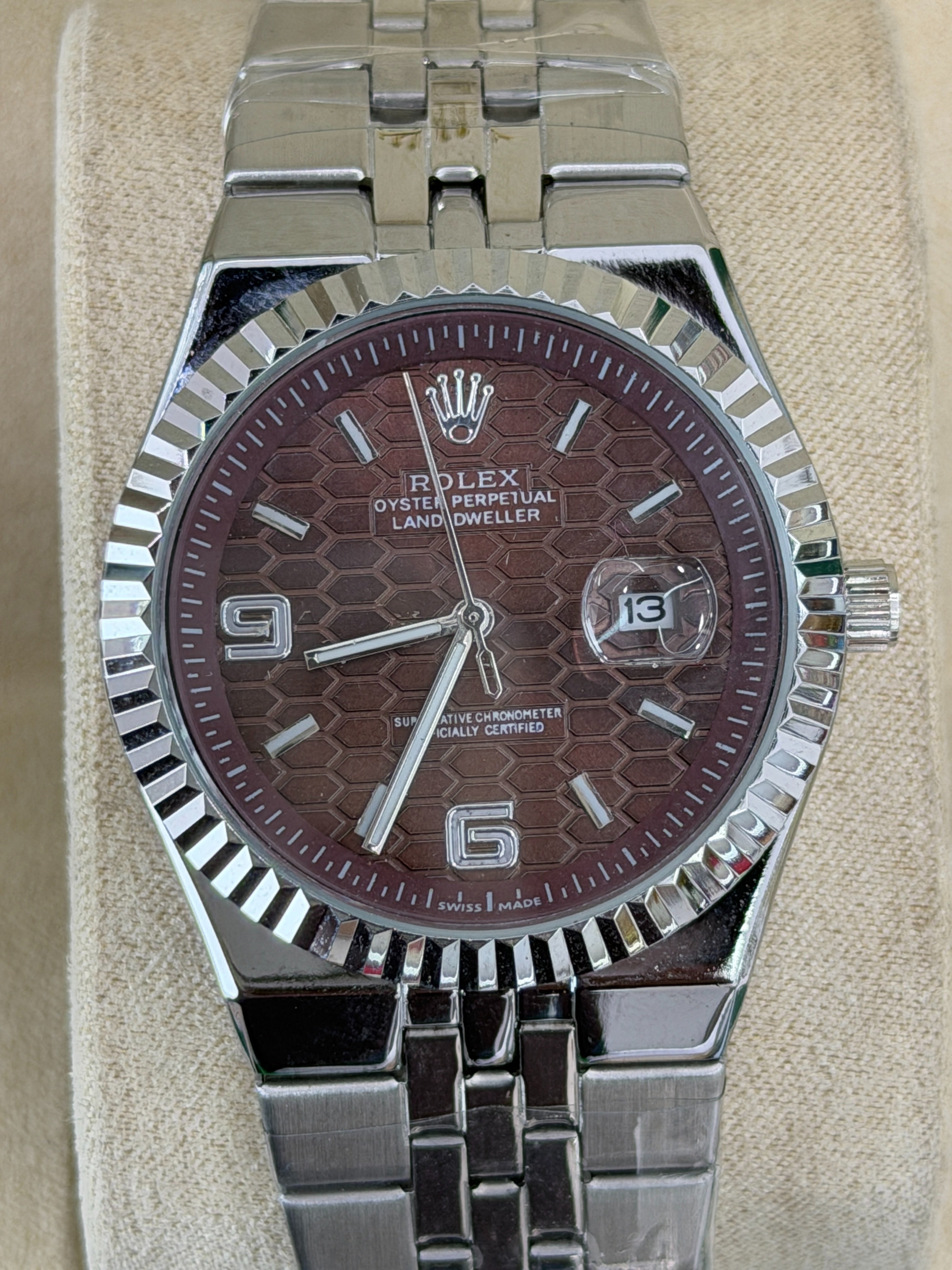 Premium Brown Dial Luxury Watch – Men