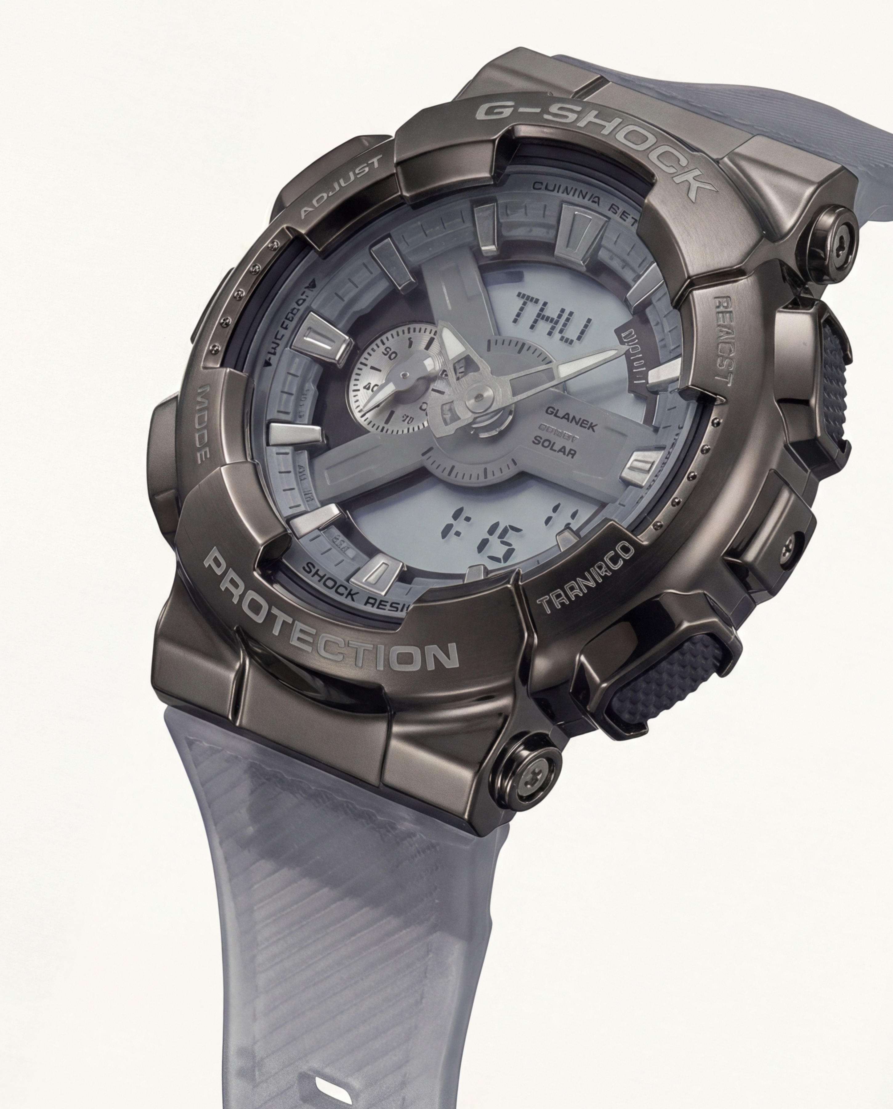 Smoky Grey Hybrid Chronograph Urban Sports Watch