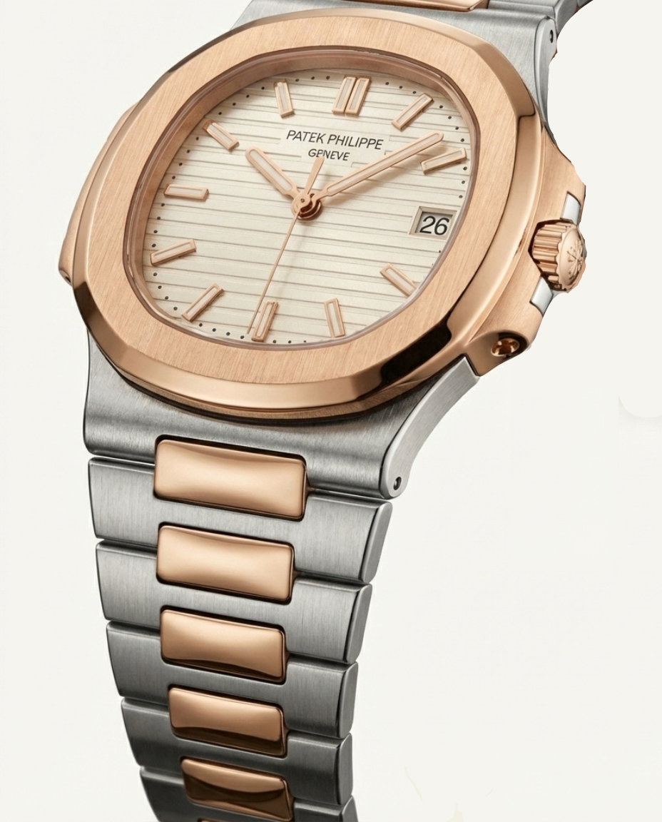 Nautiq Champagne Rose Steel Automatic Luxury Watch