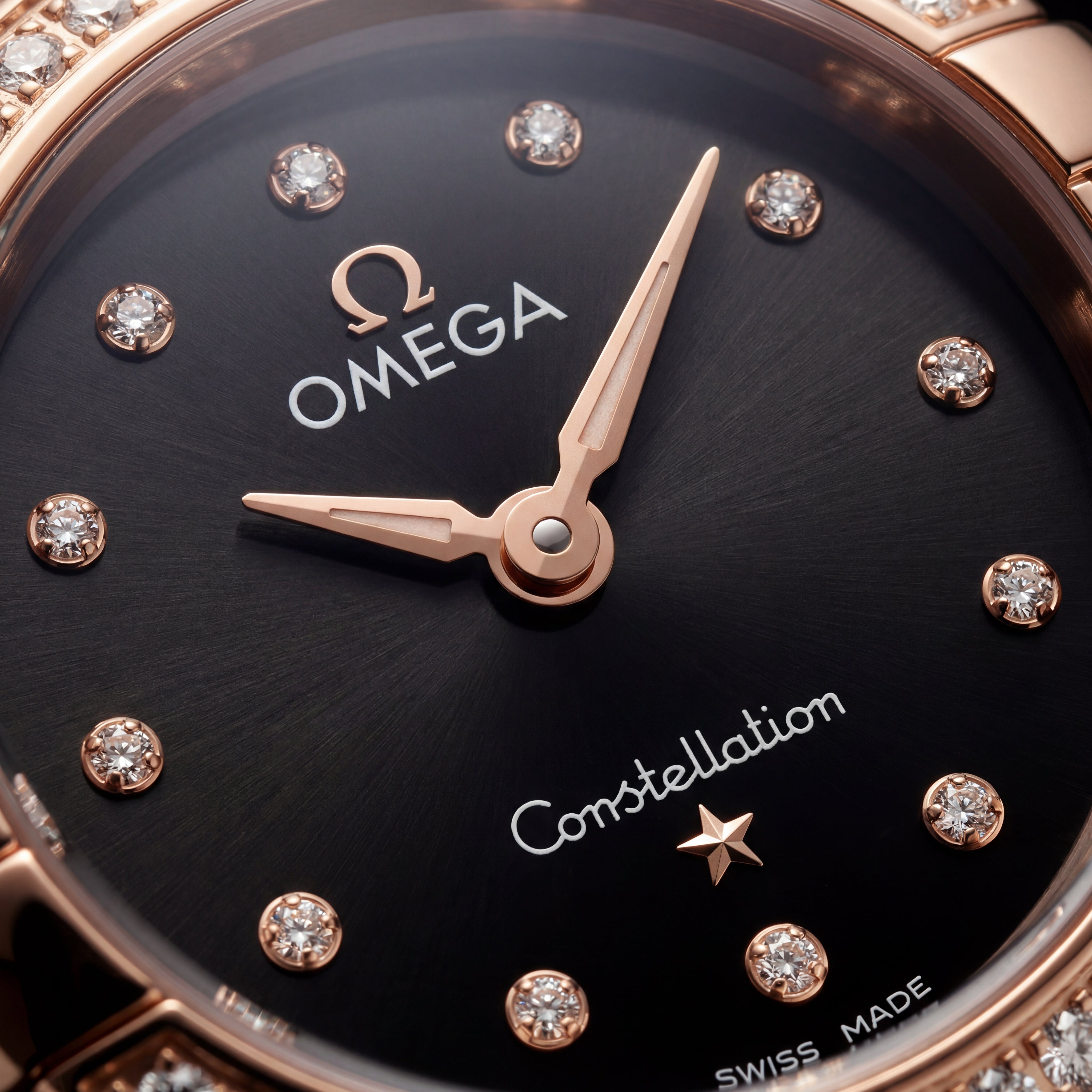 Constellation Noir Leather – Rosé Diamond Edition