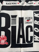 Men's Black Print  Casual Lapel Shirt