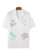 Men's Lightweight Cartoon Print Shirt