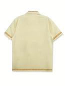 Men's Casual Palm Tree Beach Shirt