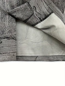 Men's Casual Last Supper Print Button-Up Shirt