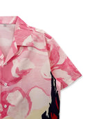 Men's Pink Floral Abstract Shirt