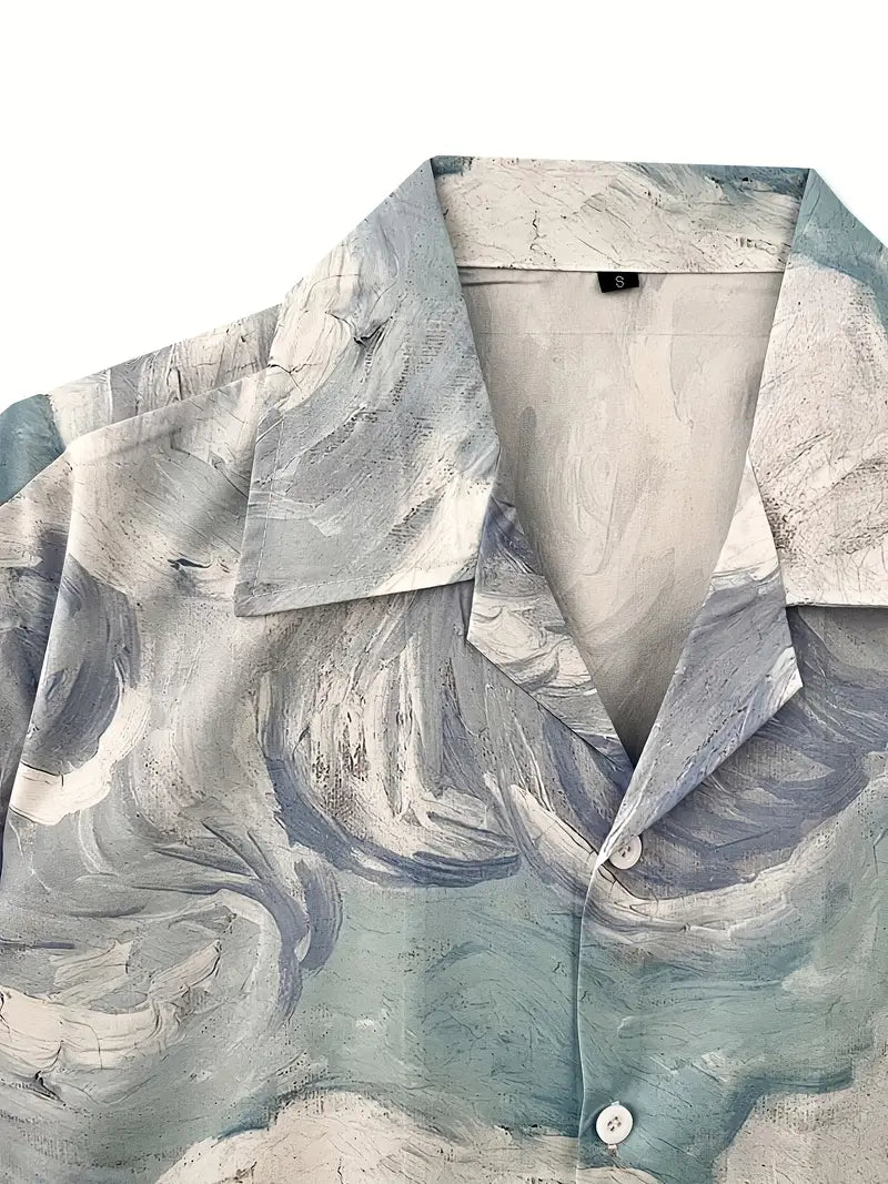 Men's Casual Countryside Comfort Sketch Shirt