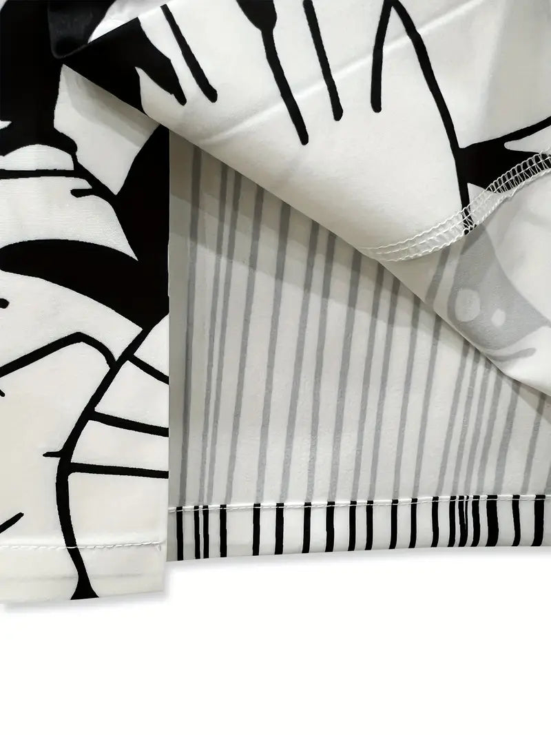 Men'S Casual Shirt with Cute Cat Printed Shirt