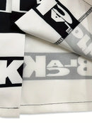 Men's Black Print  Casual Lapel Shirt