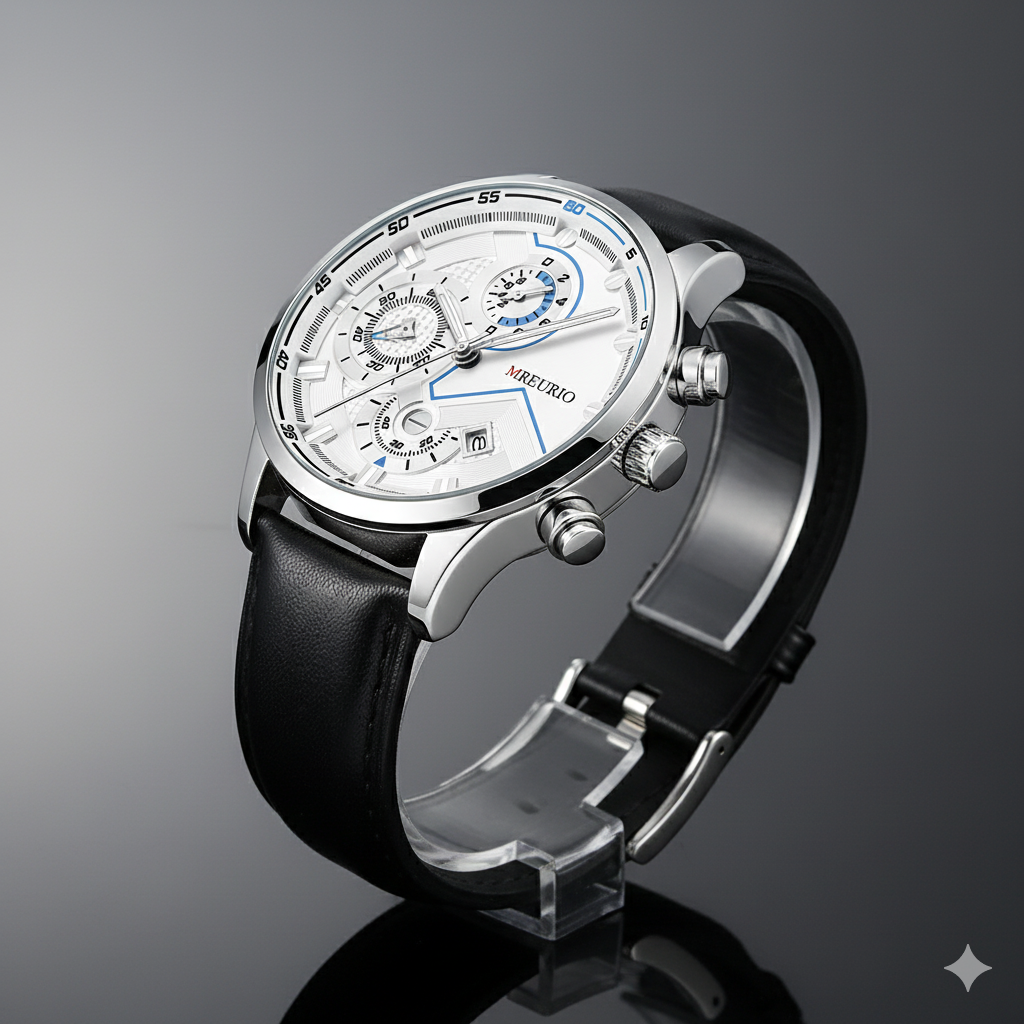 Mreurio Men’s Luxury Multi-Function Chronograph Watch