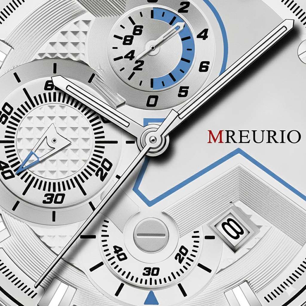 Mreurio Men’s Luxury Multi-Function Chronograph Watch