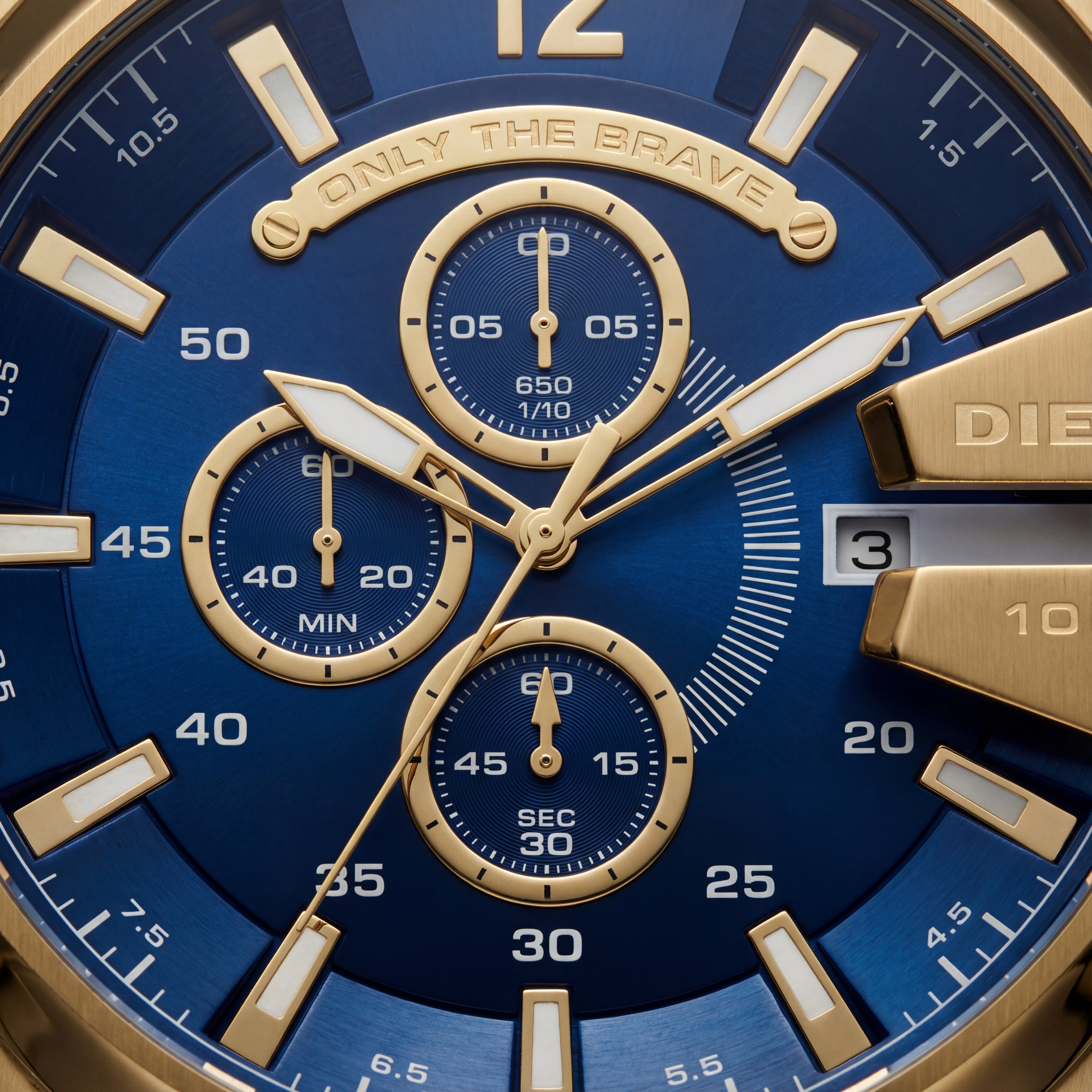 Royal Gold Blue Chronograph Men’s Watch