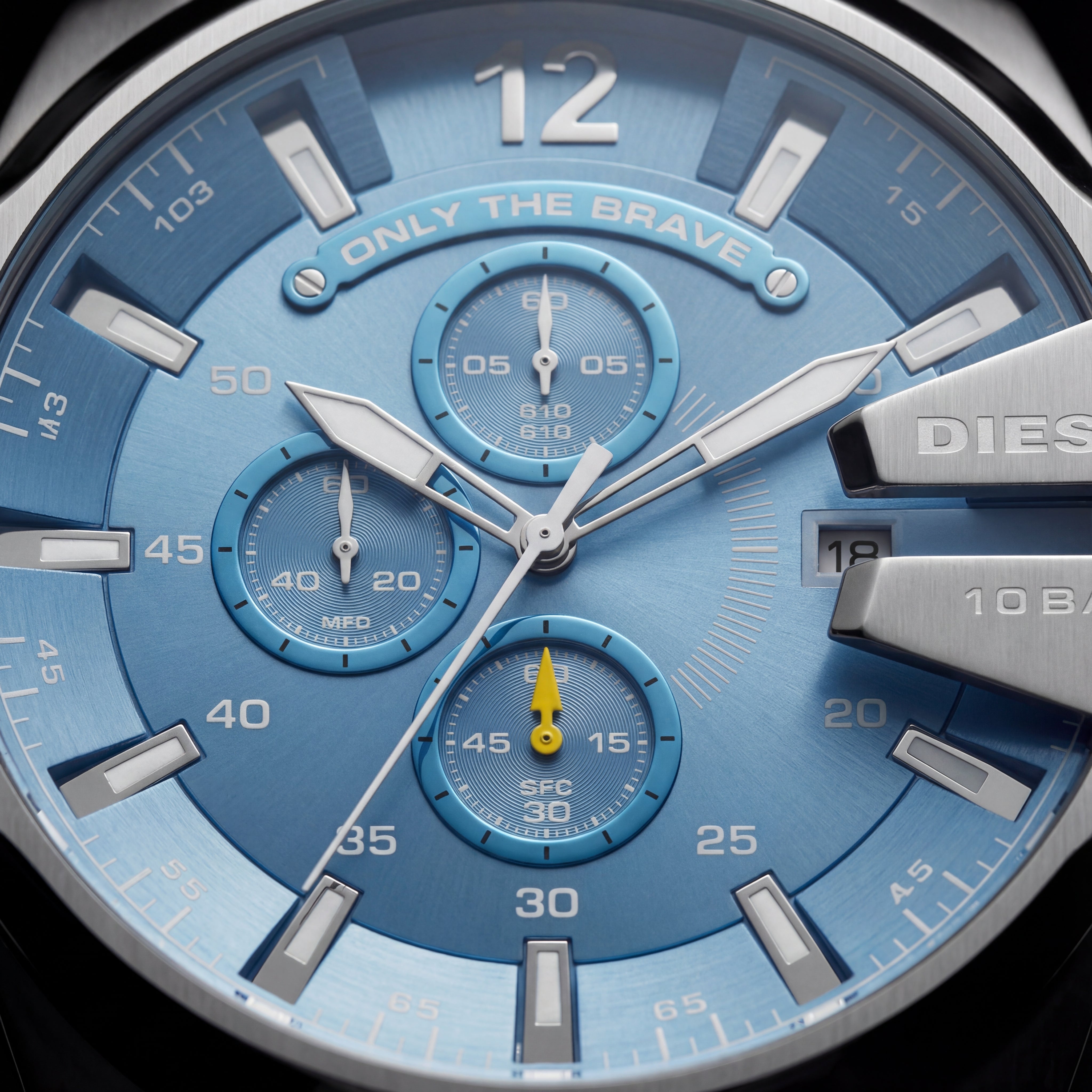 Arctic Blue Steel Chronograph Men’s Watch