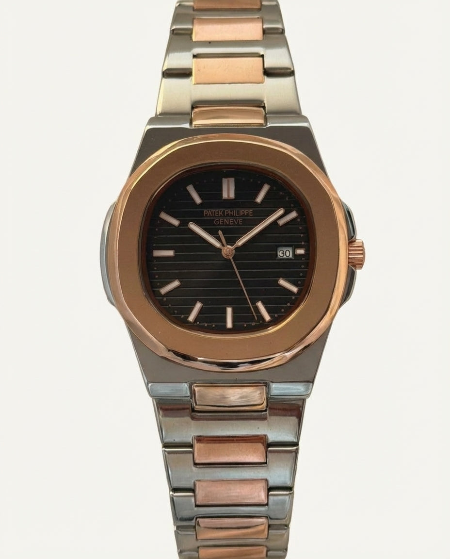 Nautiq Rose Steel Automatic Luxury Watch