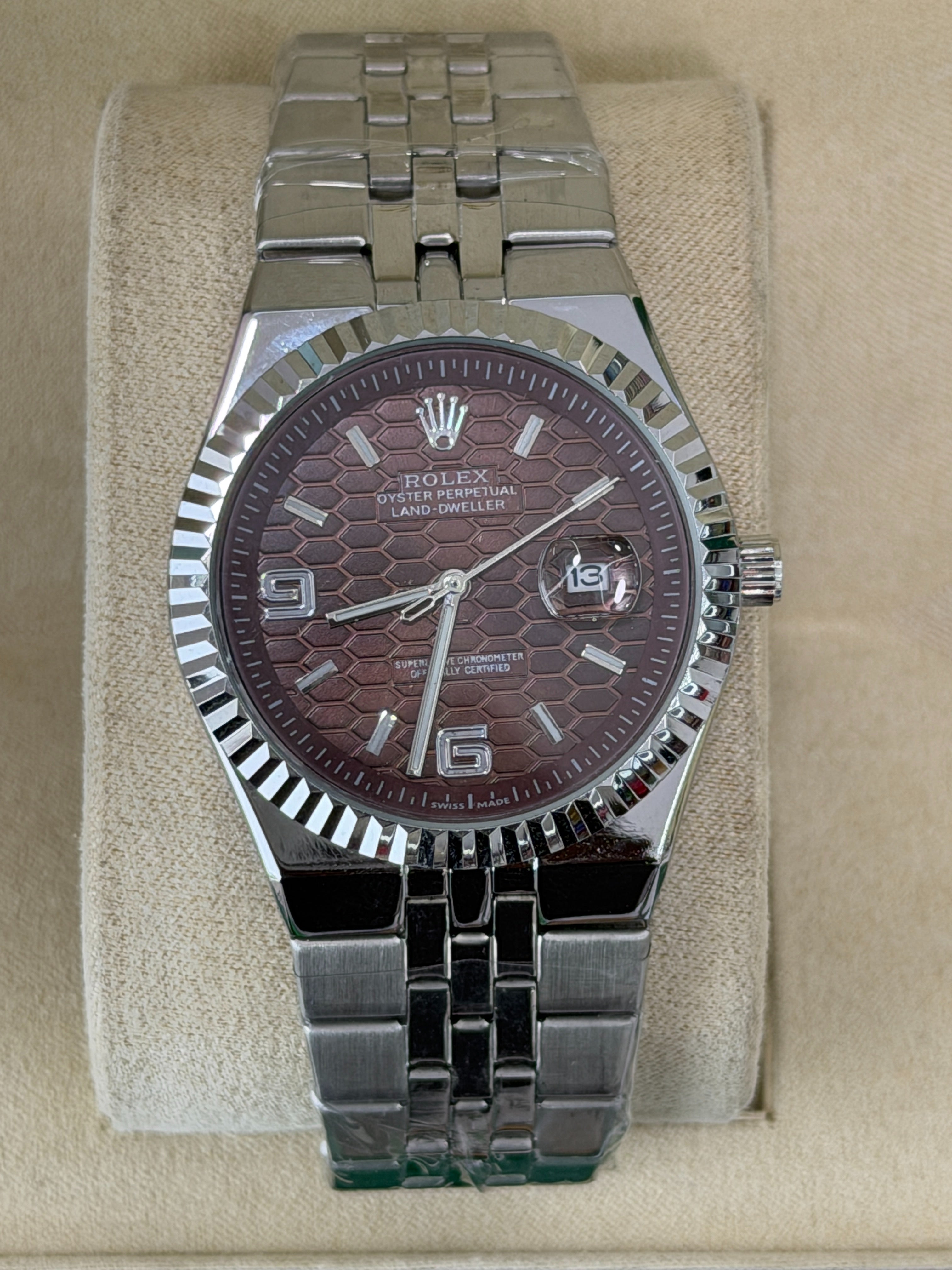 Premium Brown Dial Luxury Watch – Men