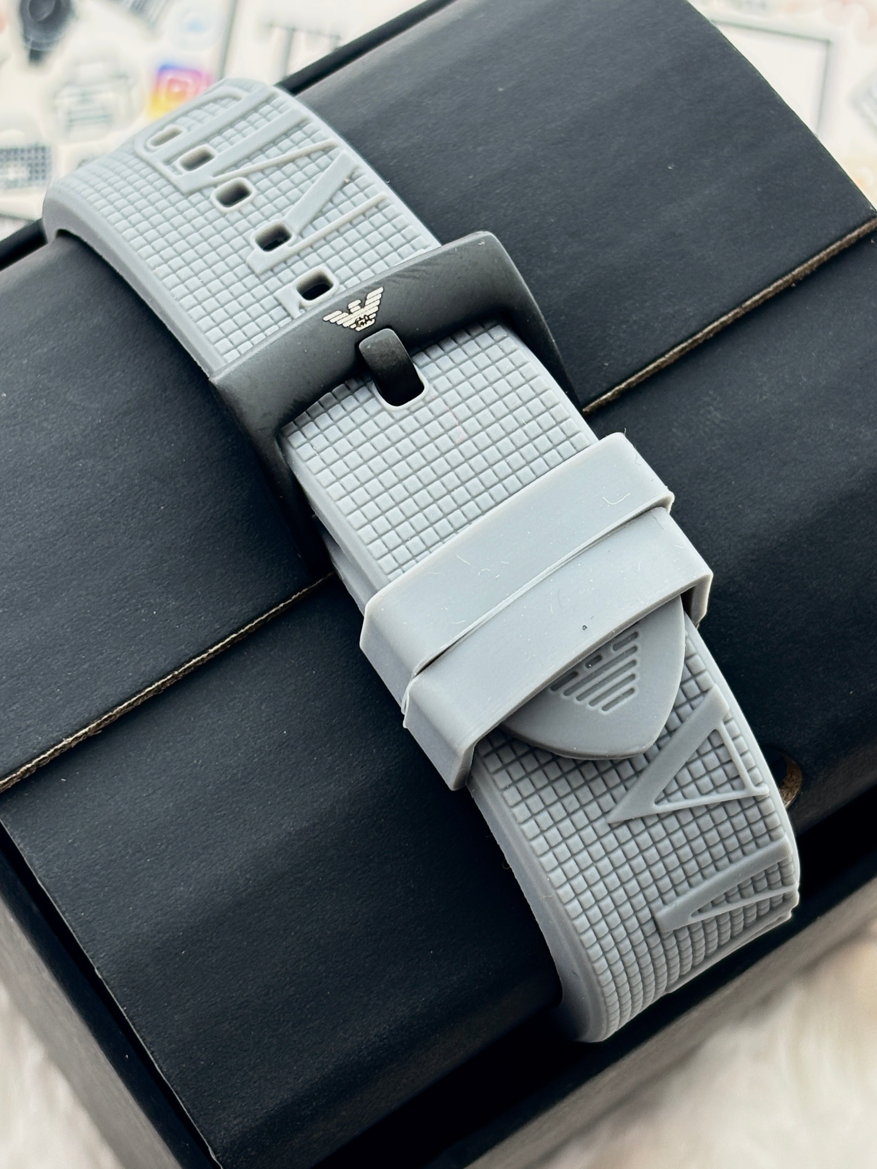Premium Grey Chronograph Style Watch – Men