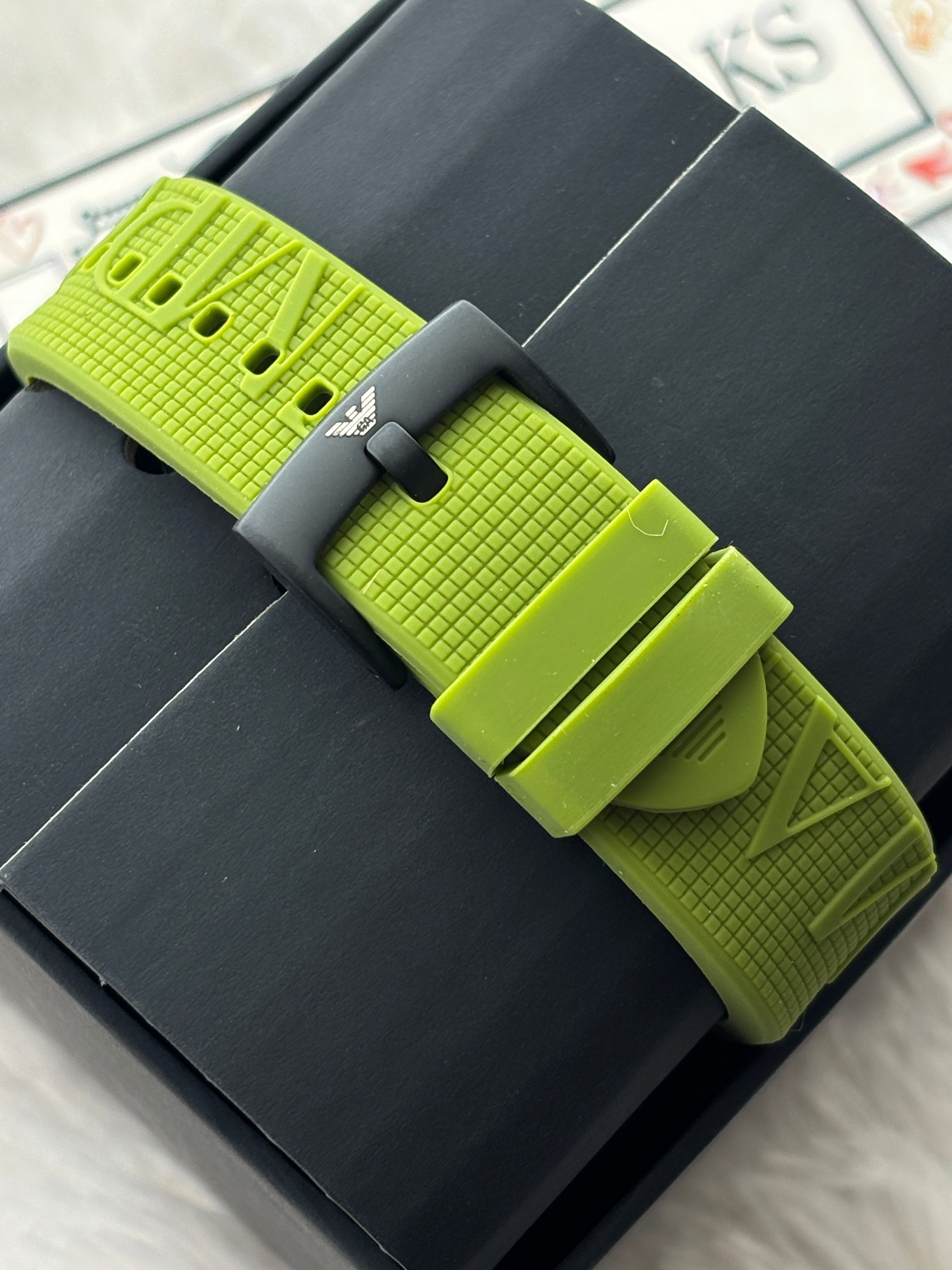 Premium Green Chronograph Style Watch – Men