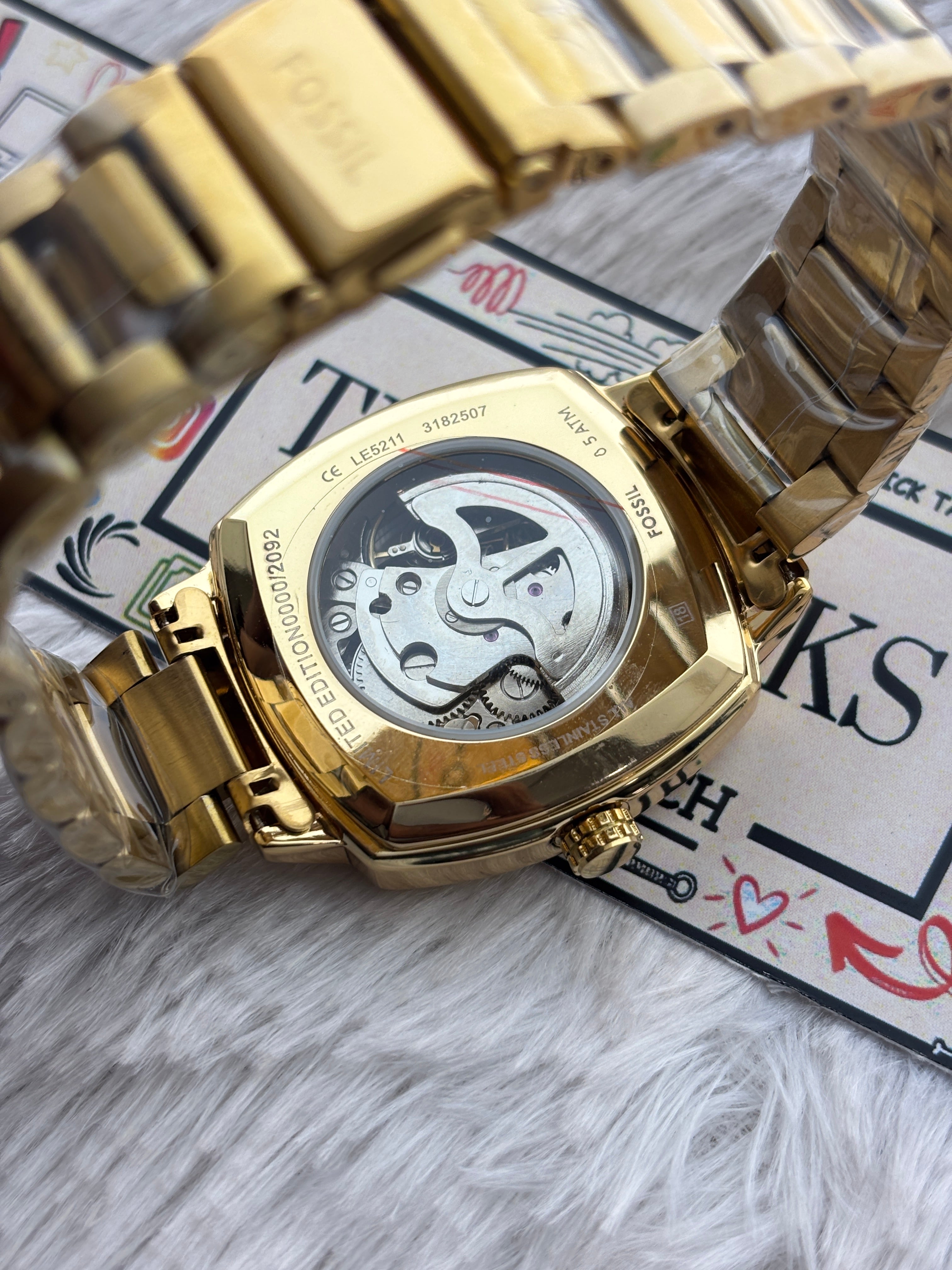Premium Blue Automatic Skeleton Luxury Watch – Men