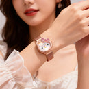 Hello Kitty Rose-Gold Crystal Bow Women’s Watch
