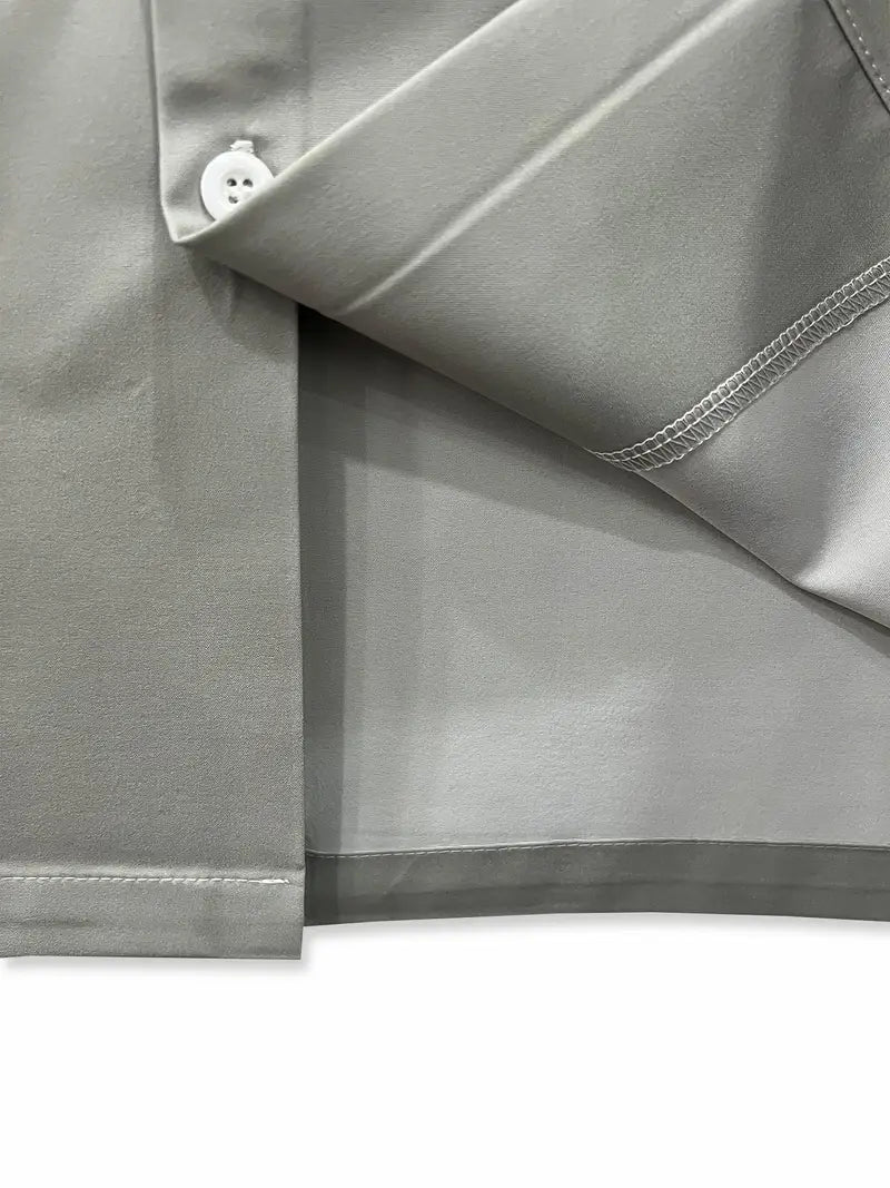 Men's Casual Tie-Dye Splatter Print Shirt