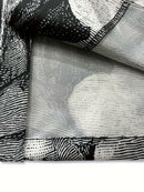 Men's Novelty Skeleton Pattern Print