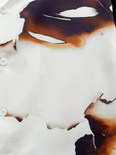 Men's Trendy Hawaiian Style Flame Print Shirt